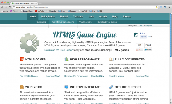 15 个顶级 HTML5 游戏引擎